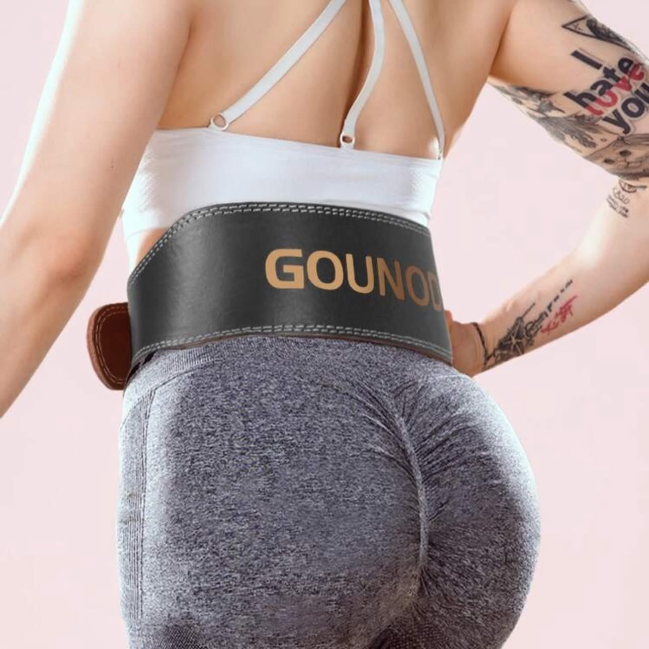 Cinturón de gimnasio negro
