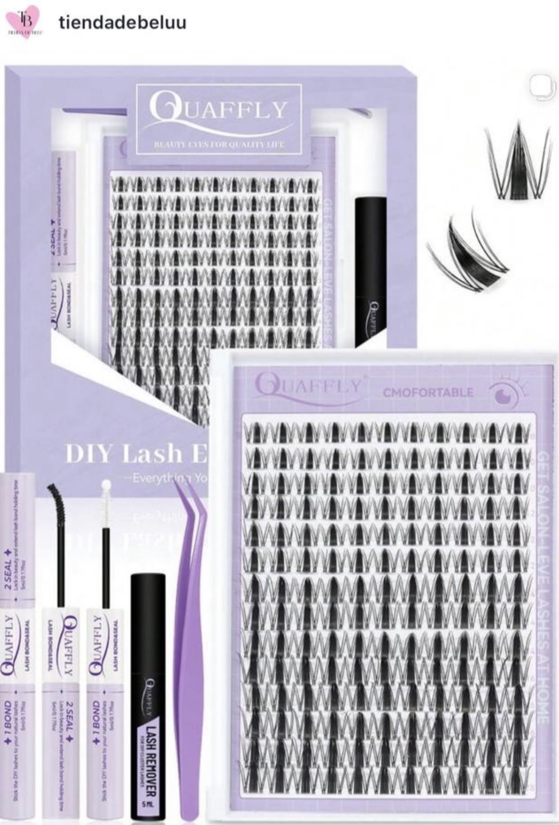Kit de extensiones efecto anime